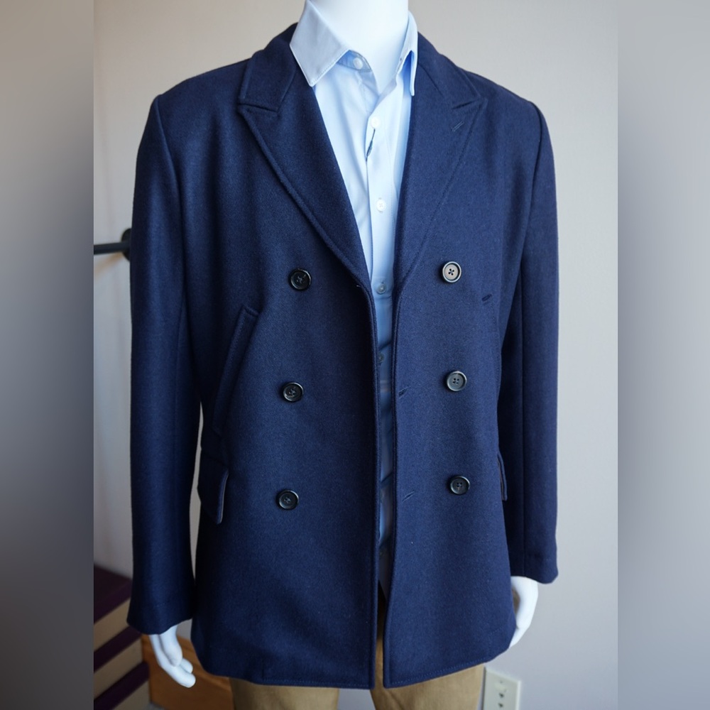 NWT! Billy Reid Bond Peacoat